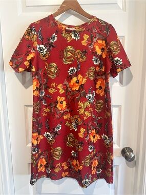 Zara Trafaluc Floral Shift Dress – NWT